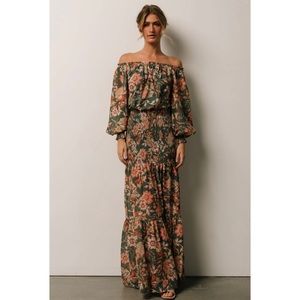 BalticBorn Lizzie Smocked Maxi Dress